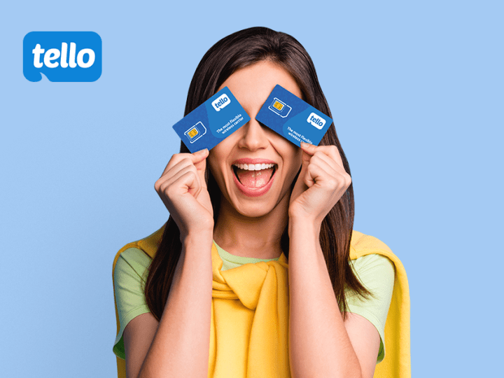 Tello x Digital Trends featured image with prepaid cards.