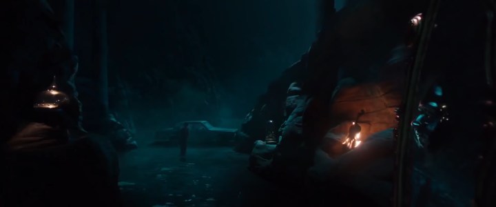Thaddeus Sivana in the Rock of Eternity in "Shazam!"