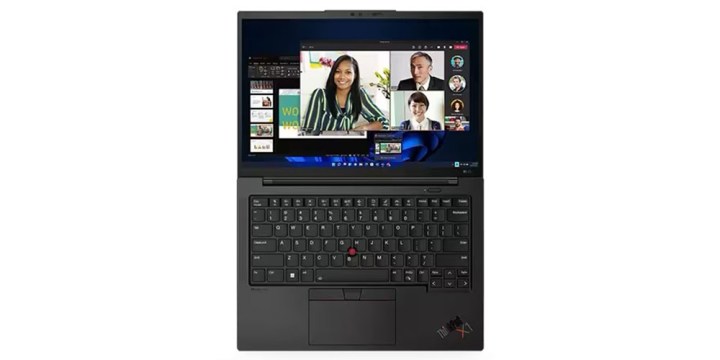 The ThinkPad X1 Carbon is designed to display its keyboard and screen.