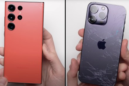 Watch the Galaxy S23 Ultra and iPhone 14 Pro Max face off in brutal drop test