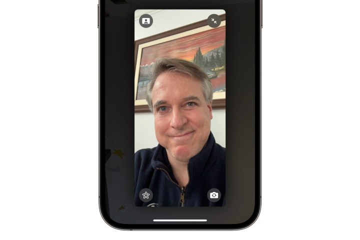 FaceTime با حالت پرتره در iPhone 14 Pro Max غیرفعال است.