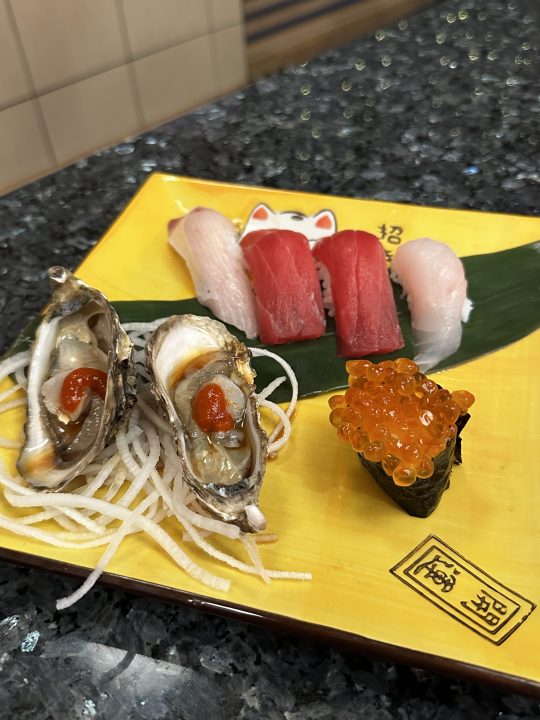 Sushi catturato da iPhone 14 Pro