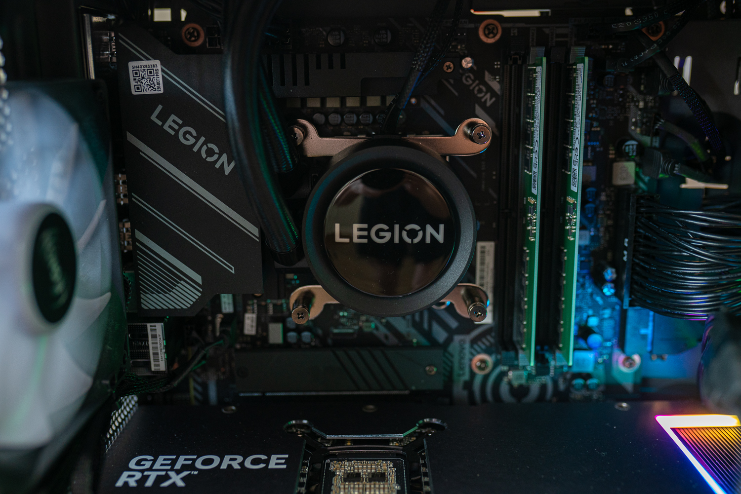 CPU cooler on the Lenovo Legion Tower 7i.