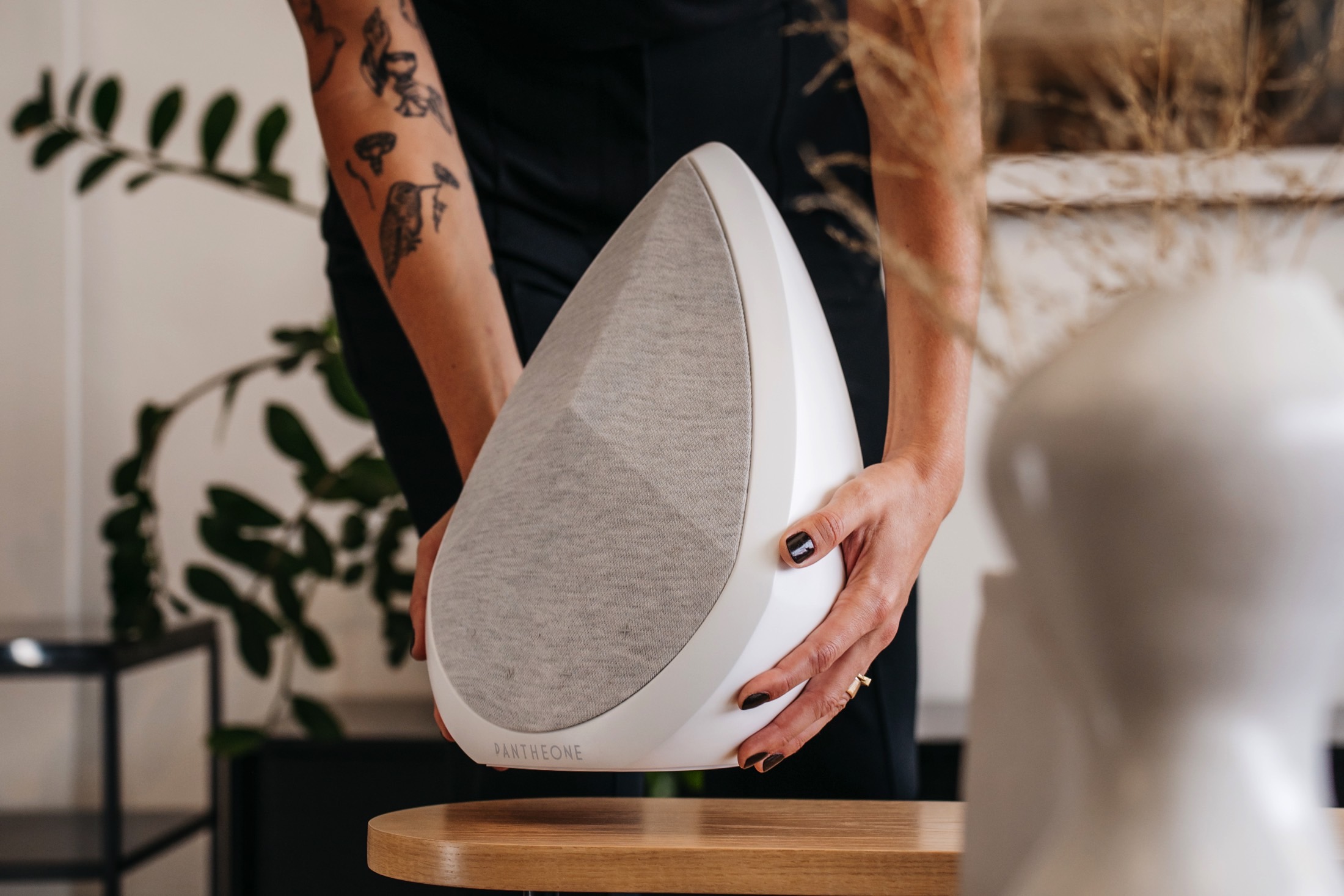 Pantheone Obsidian smart speaker puts Alexa in a sharp body - Vimarsana News