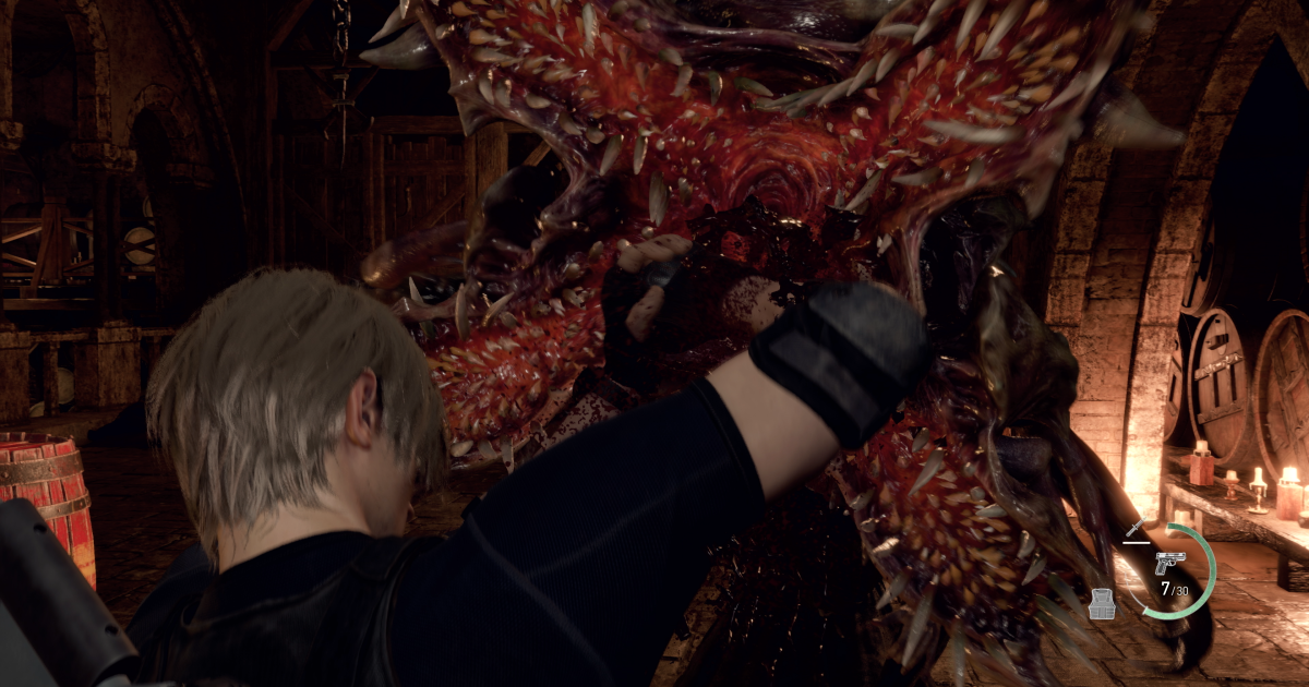 Resident Evil 4 is one of the PS5’s best DualSense showcases