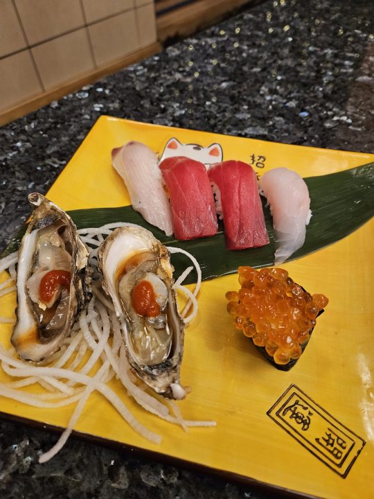 Sushi preso con Galaxy S23