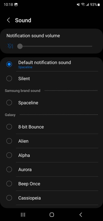 how to customize a samsung phone notification sounds sound s23