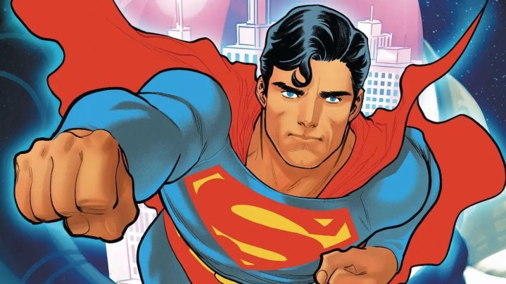 superman flying comics