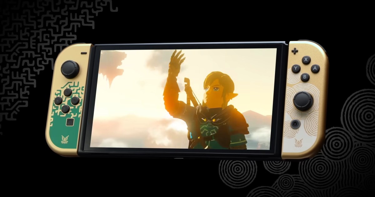How to preorder Legend of Zelda: Tears of the Kingdom Nintendo Switch OLED