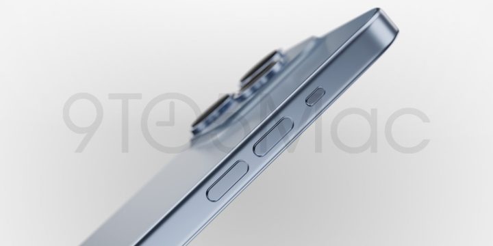 iPhone 15 Pro CAD render