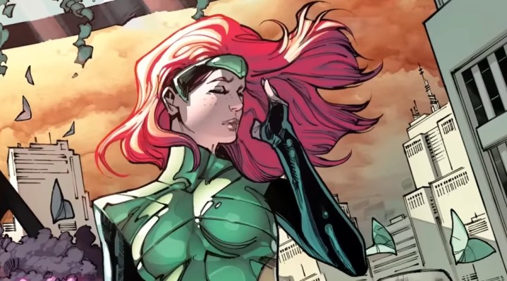 Jean Grey in the trailer for "A.X.E. Judgment Day #1."