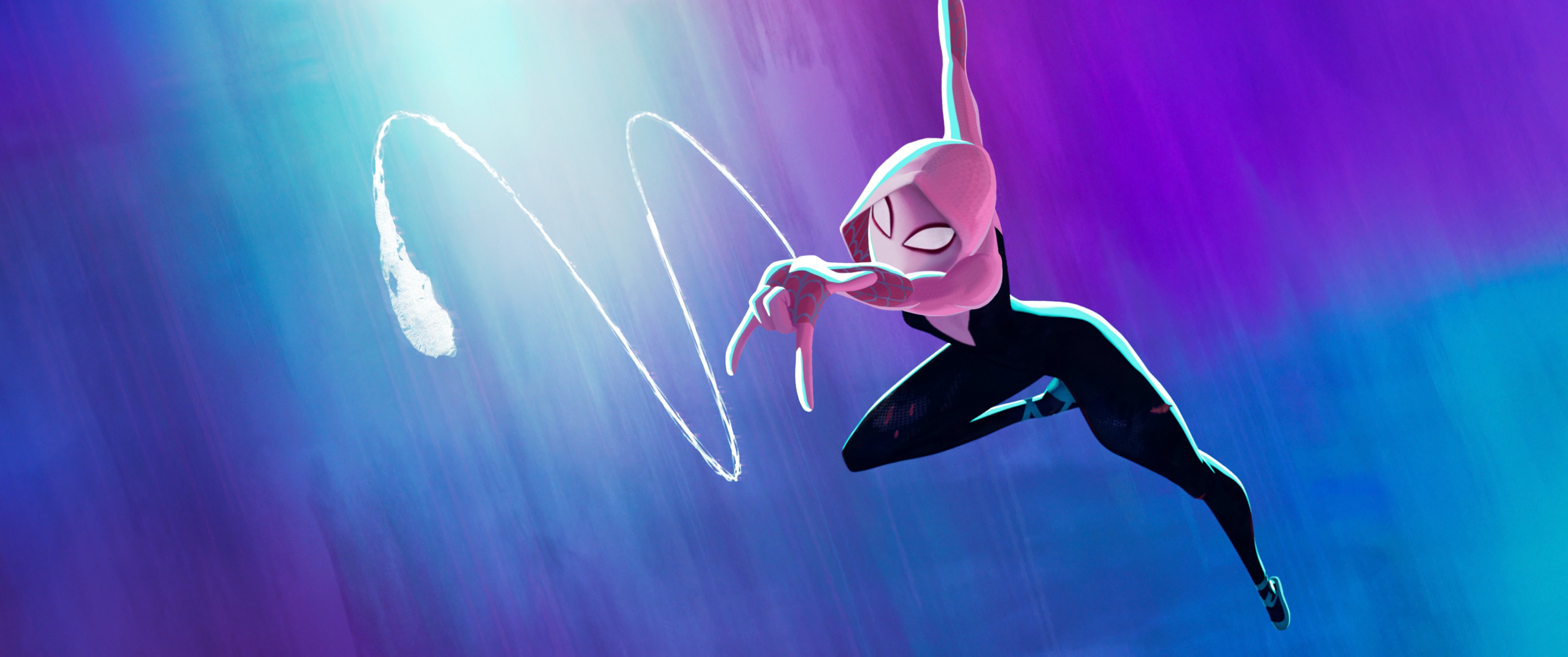 Gwen Stacy em Across the Spider-Verse.