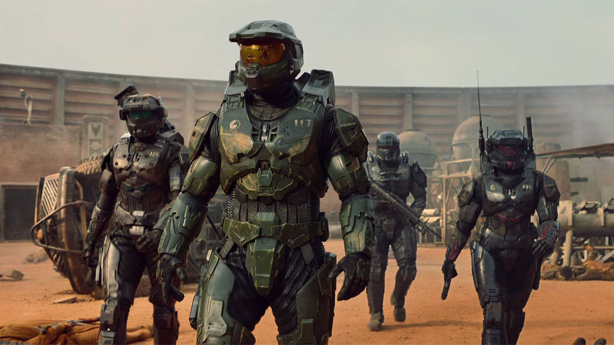 Soldados espartanos em Halo.