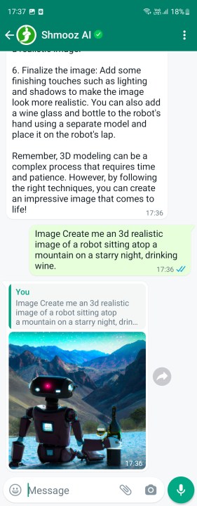 shmooz AI chat