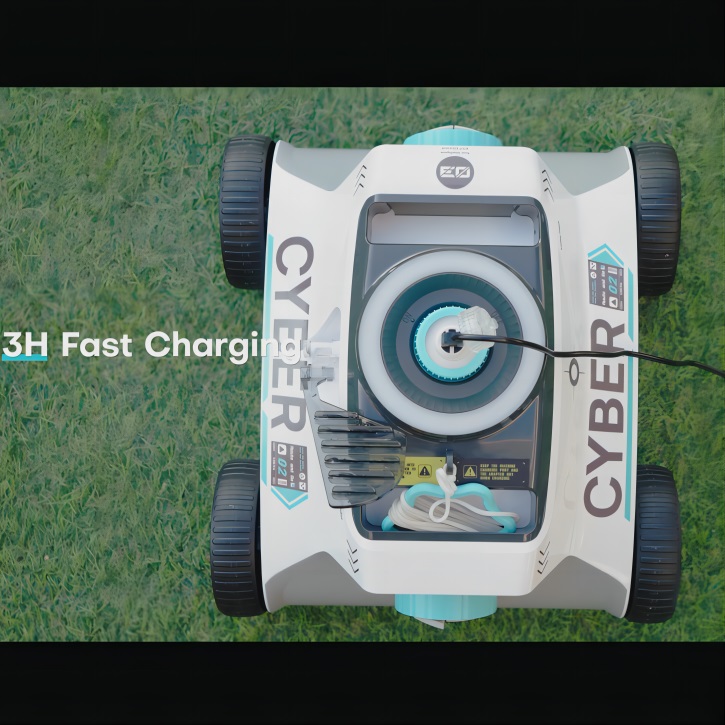 ofuzzi cyber 1200 robotic pool cleaner march 2023 step7  smart