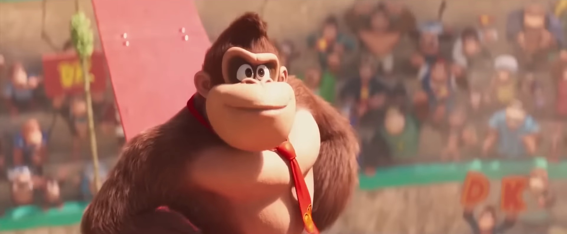 Donkey Kong in "The Super Mario Bros. Movie."