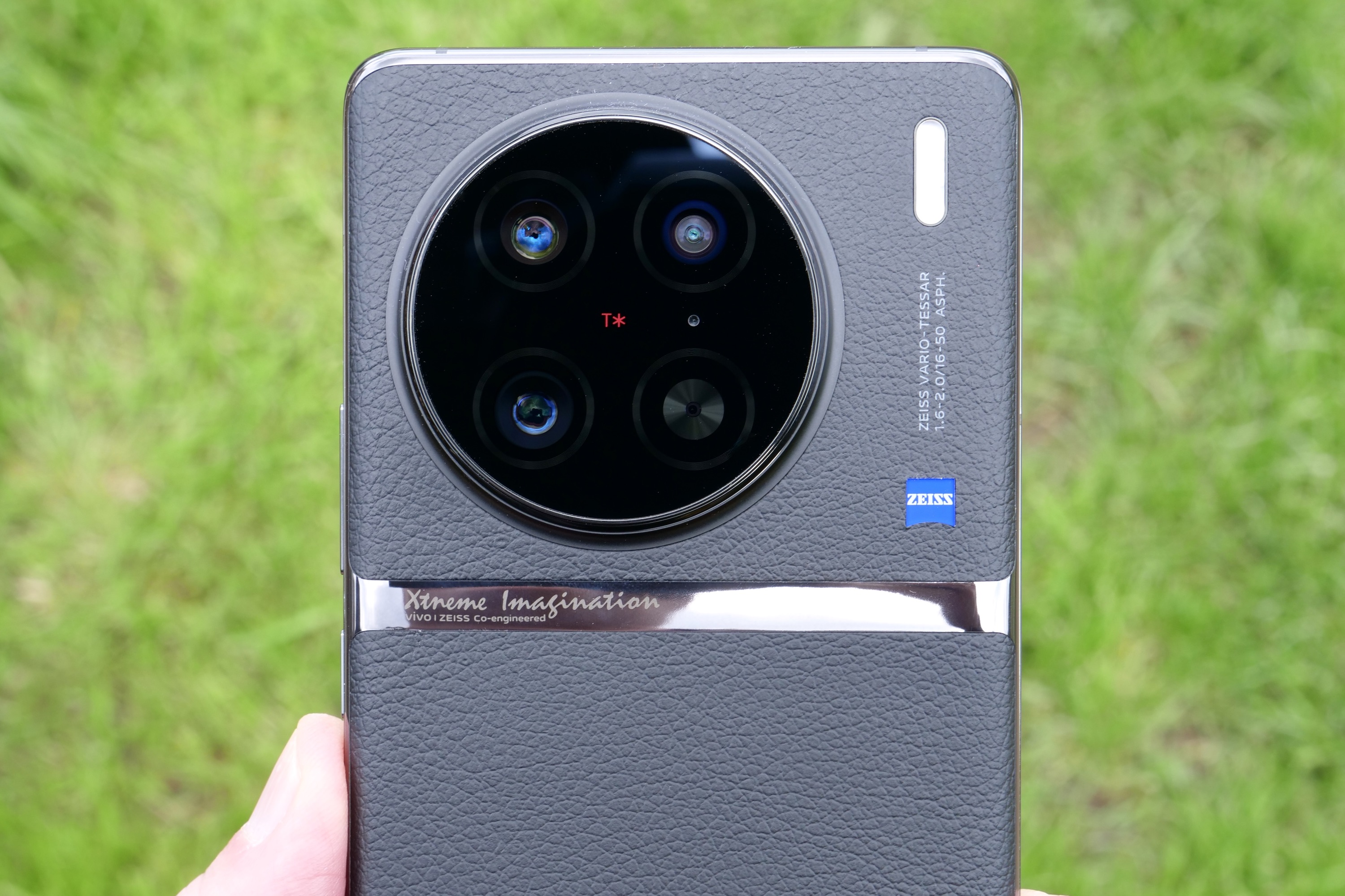 The Vivo X90 Pro's camera module.