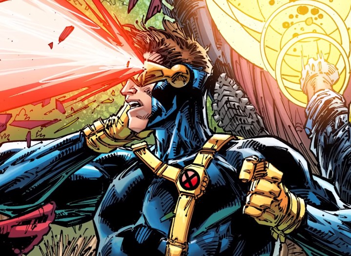 Cyclops in the trailer for "X-Men Legends #1."