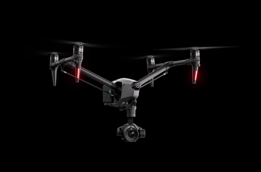 Dron DJI Inspire 3 para rodajes de cine y series audiovisuales en