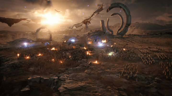 A battlefield appears in Immortals of Aveum.