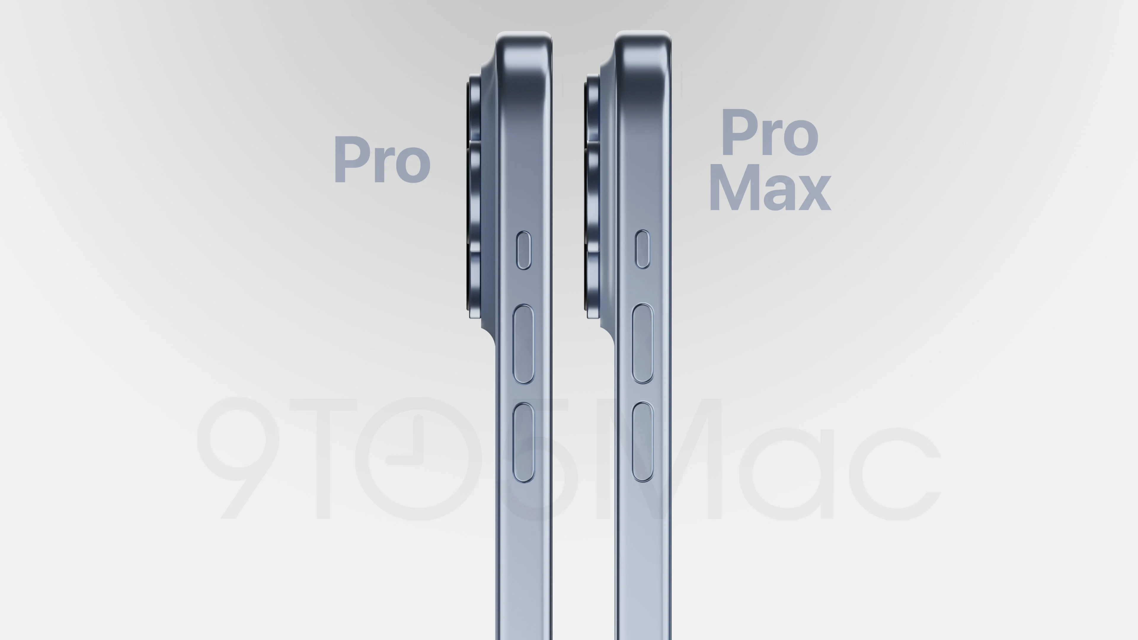Comparação de colisão de câmera do iPhone 15 Pro e iPhone 15 Pro Max