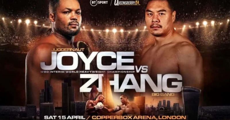 Joyce vs Zhang live stream: Watch the fight from anywhere in
the world