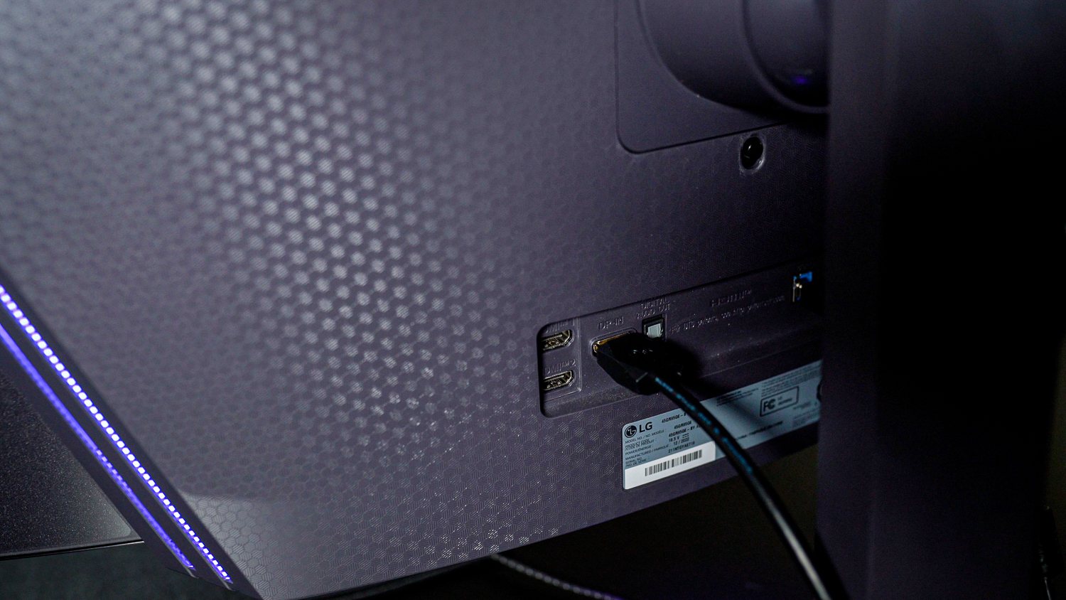Ecran PC Lg Gaming OLED 45GR95QE-B 45" Incurvé UWQHD Noir -  45GR95QE-B.AEU
