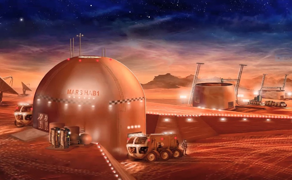 Four volunteers enter simulated Mars habitat for a long stay - Vimarsana News