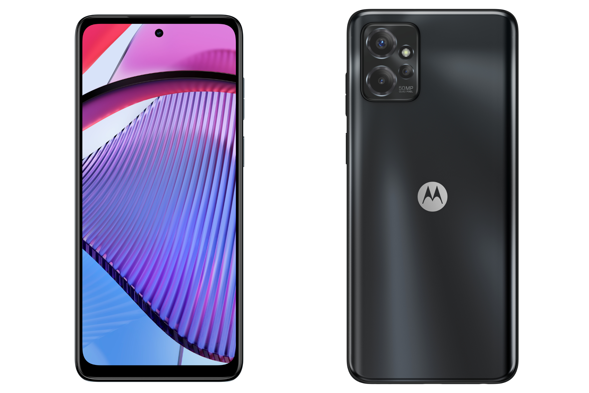 Renderizações de produto do Motorola Moto G Power 5G.