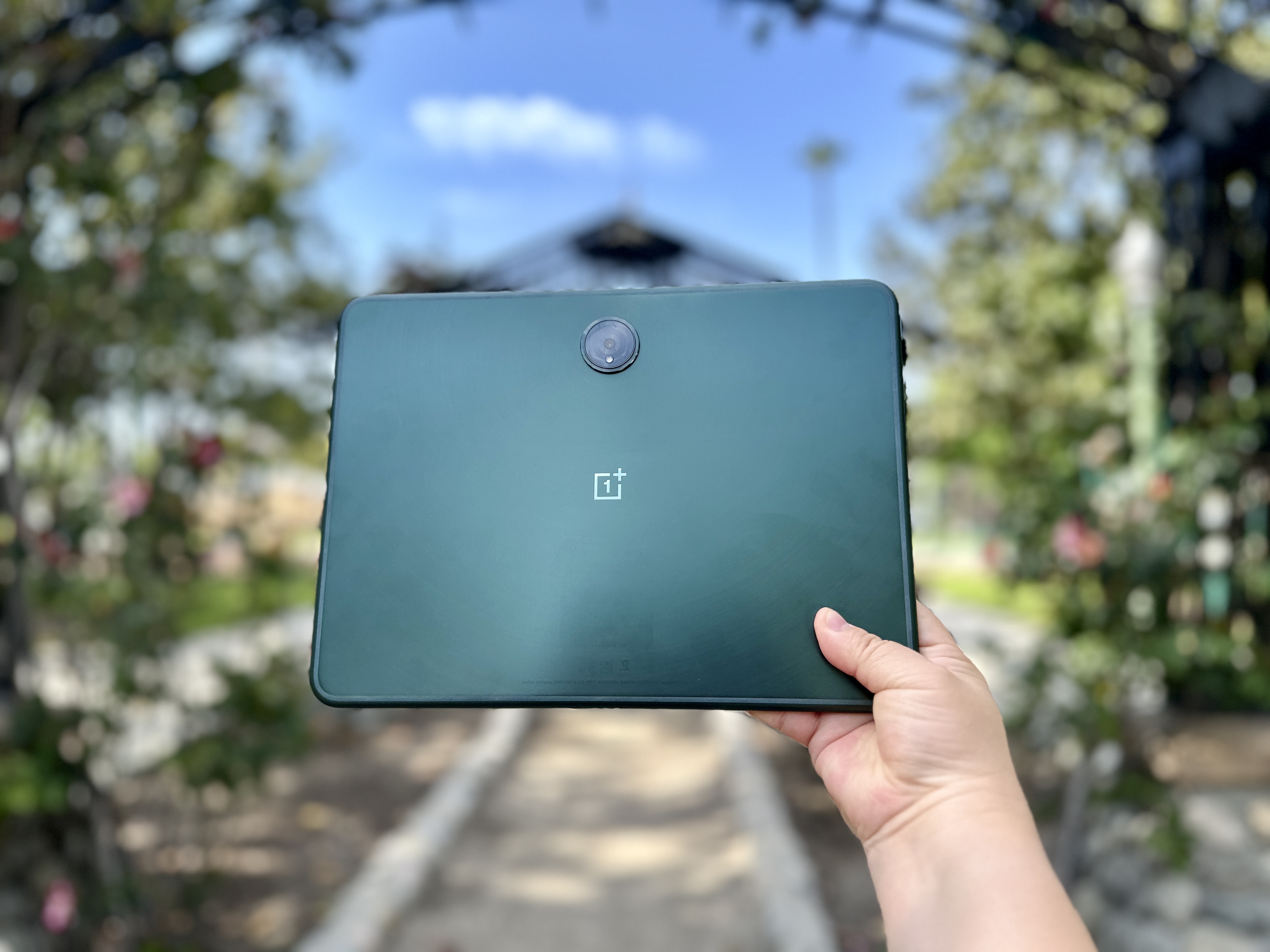 OnePlus Pad held in hand