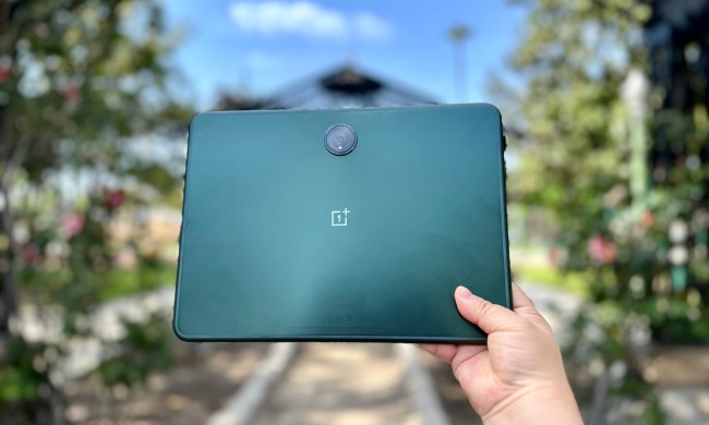 OnePlus Pad held in hand.