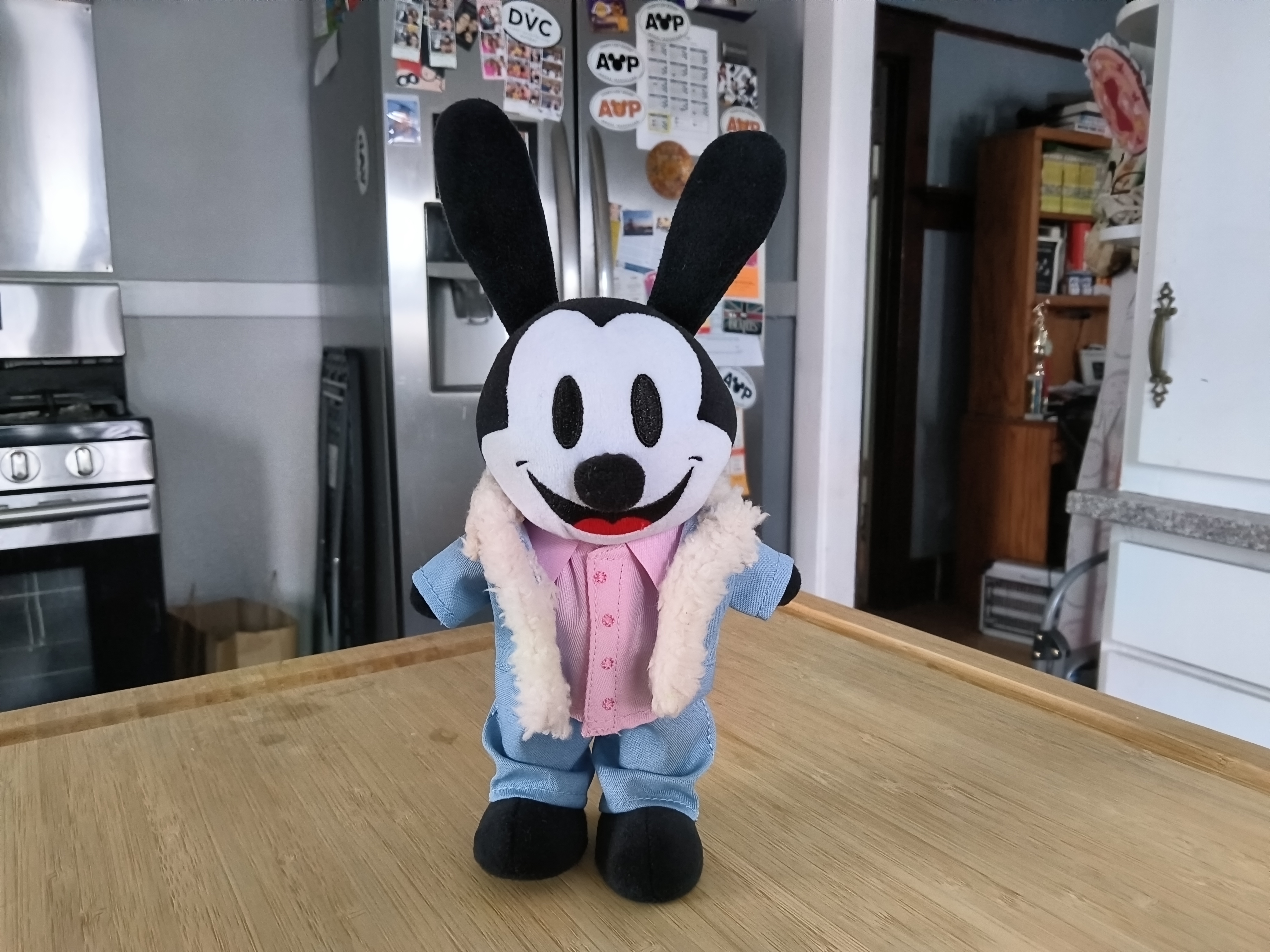 An Oswald the Lucky Rabbit nuimo taken with OnePlus Pad rear camera