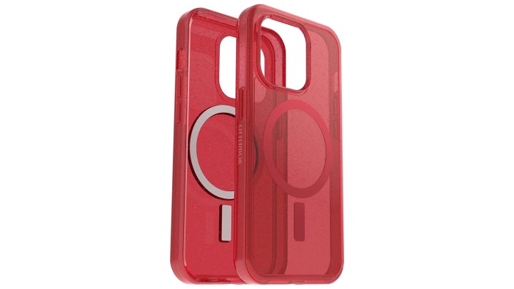 OtterBox Symmetry Series+ case for iPhone 14 Pro in Pinky Swear