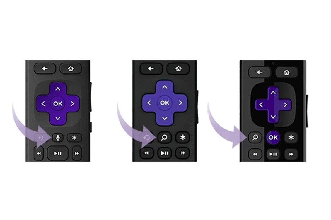 The types of Roku remotes.