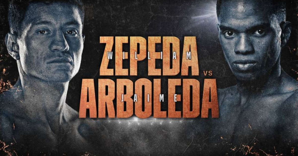 William Zepeda contre Jaime Arboleda: comment regarder la boxe ce week-end