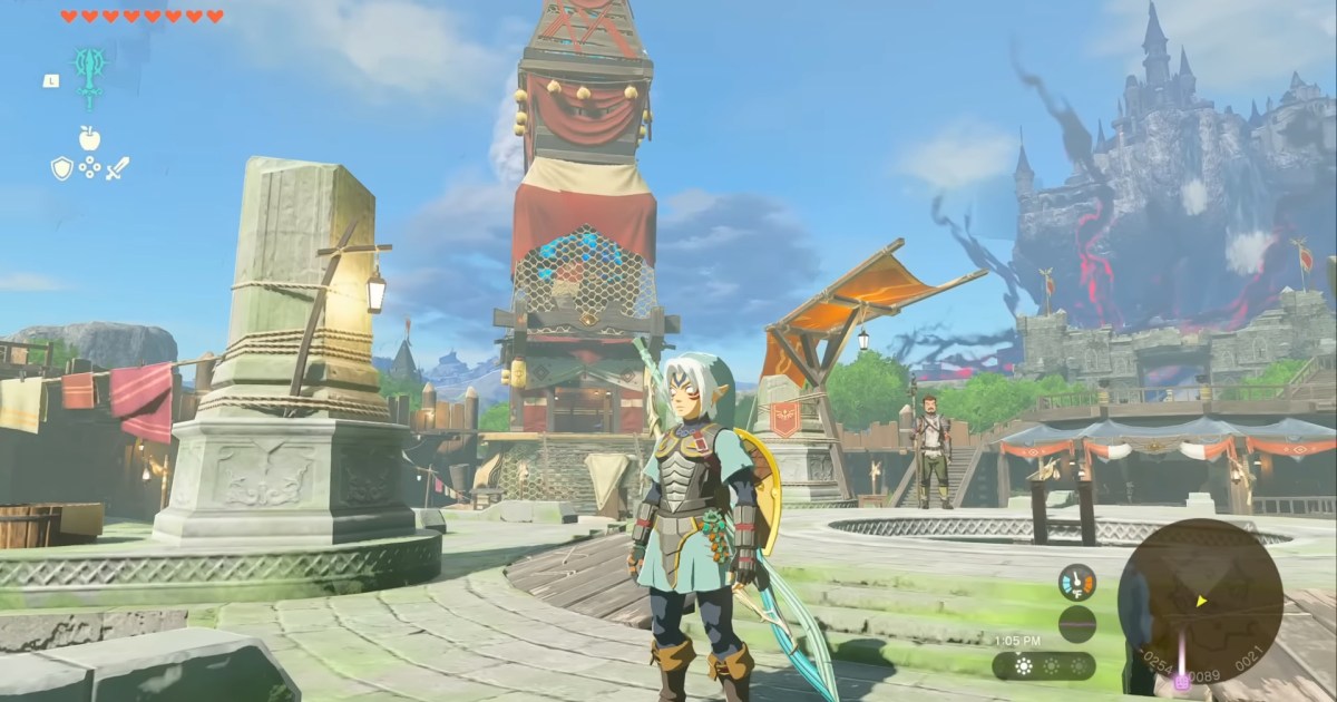 The best way to get the Fierce Deity set in Zelda: Tears of the Kingdom