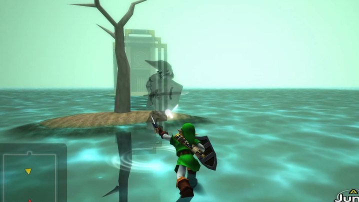 Dark Link makes a fool out of Link.