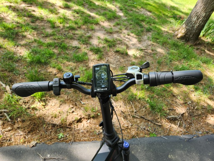 The ENGWE EP-2 Pro e-bike LED display is easy to read.