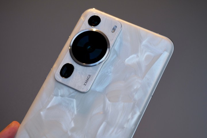 The Huawei P60 Pro's camera module.