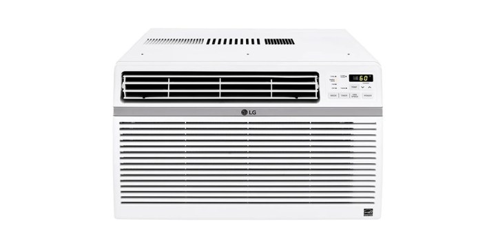Le climatiseur LG LW8016ER sur fond blanc.