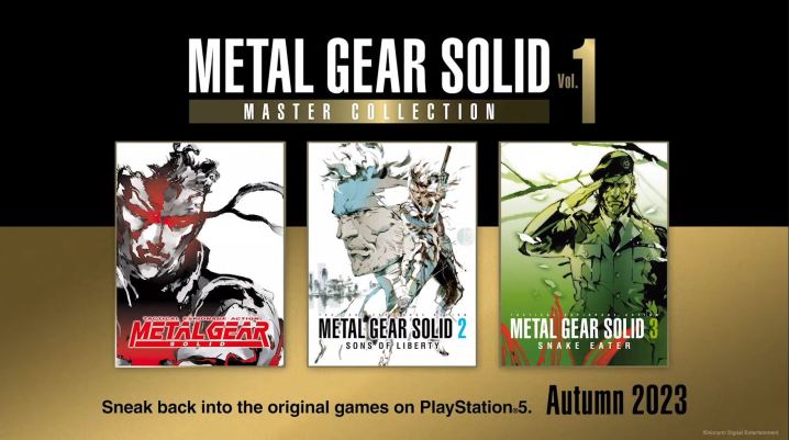 La imagen que reveló Metal Gear Solid: Master Collection Vol. 1.