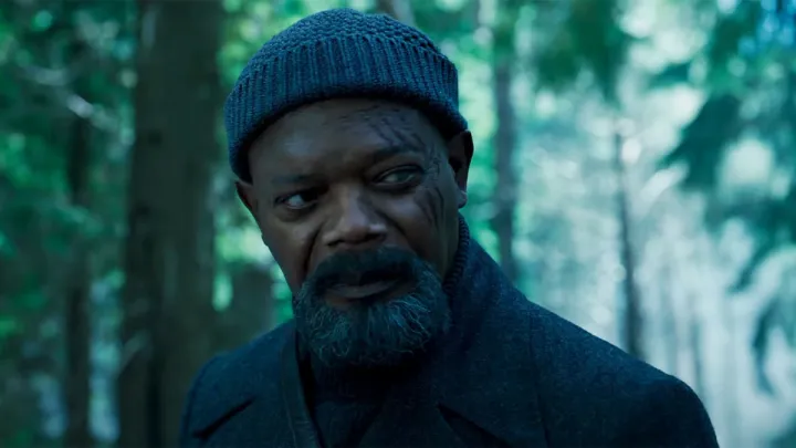 Samuel L. Jackson en Invasión secreta.