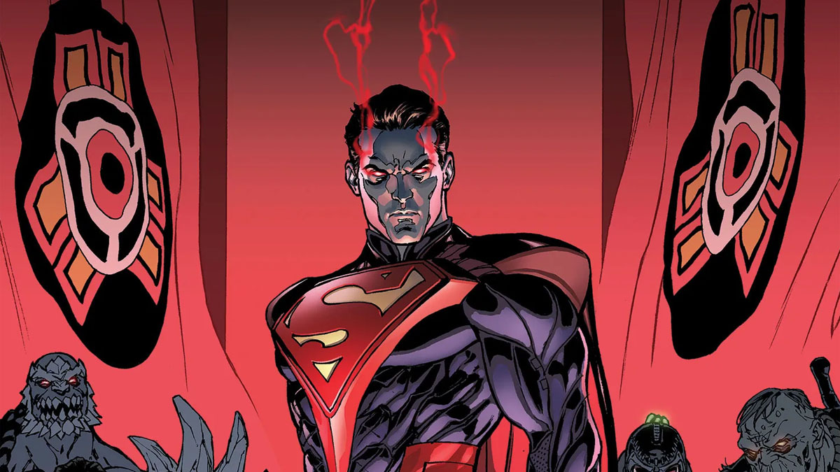 O malvado Superman de Injustice.
