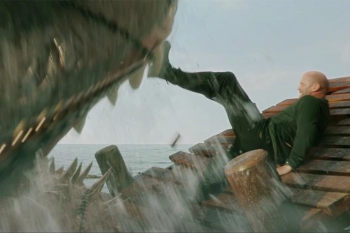 Jason Statham in Meg 2: The Trench.