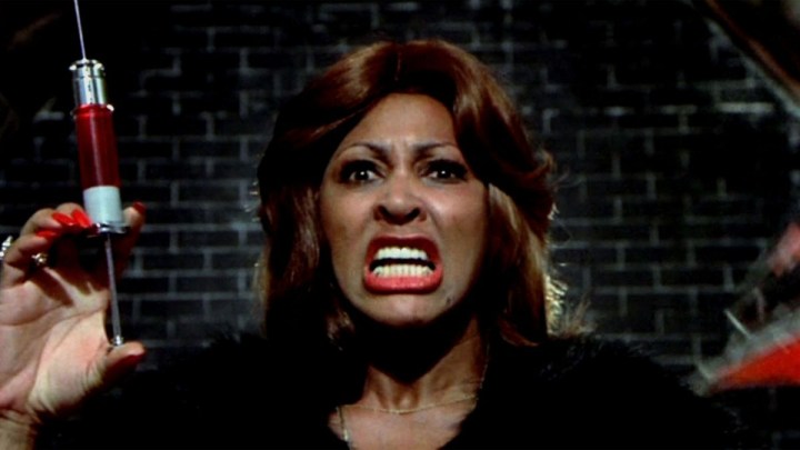 Tina Turner as the acid queen in Tommy.