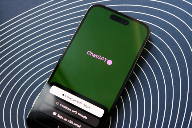 Chatgpt -App, die auf einem iPhone ausgeführt werden