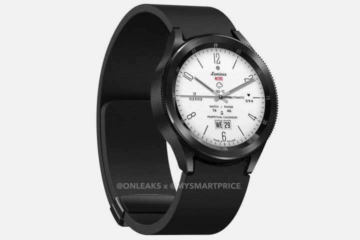 Leaked Galaxy Watch 6 Classic render.