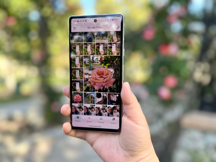 Google Pixel 7a app google foto