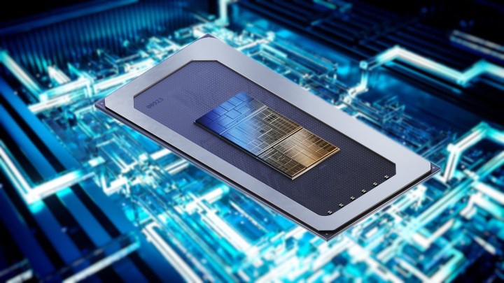 The Intel Meteor Lake chip.