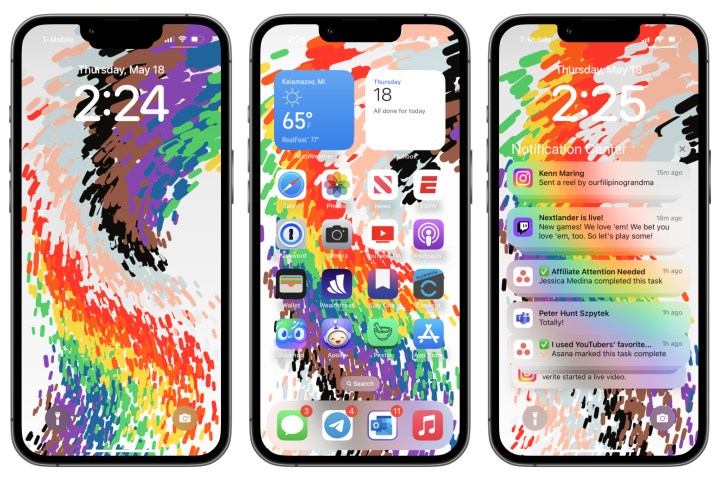Aplicación Pride para iPhone en iOS 16.5.